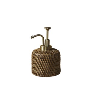 SD-S-MB-157 Small Rattan Liquid Soap Dispenser 