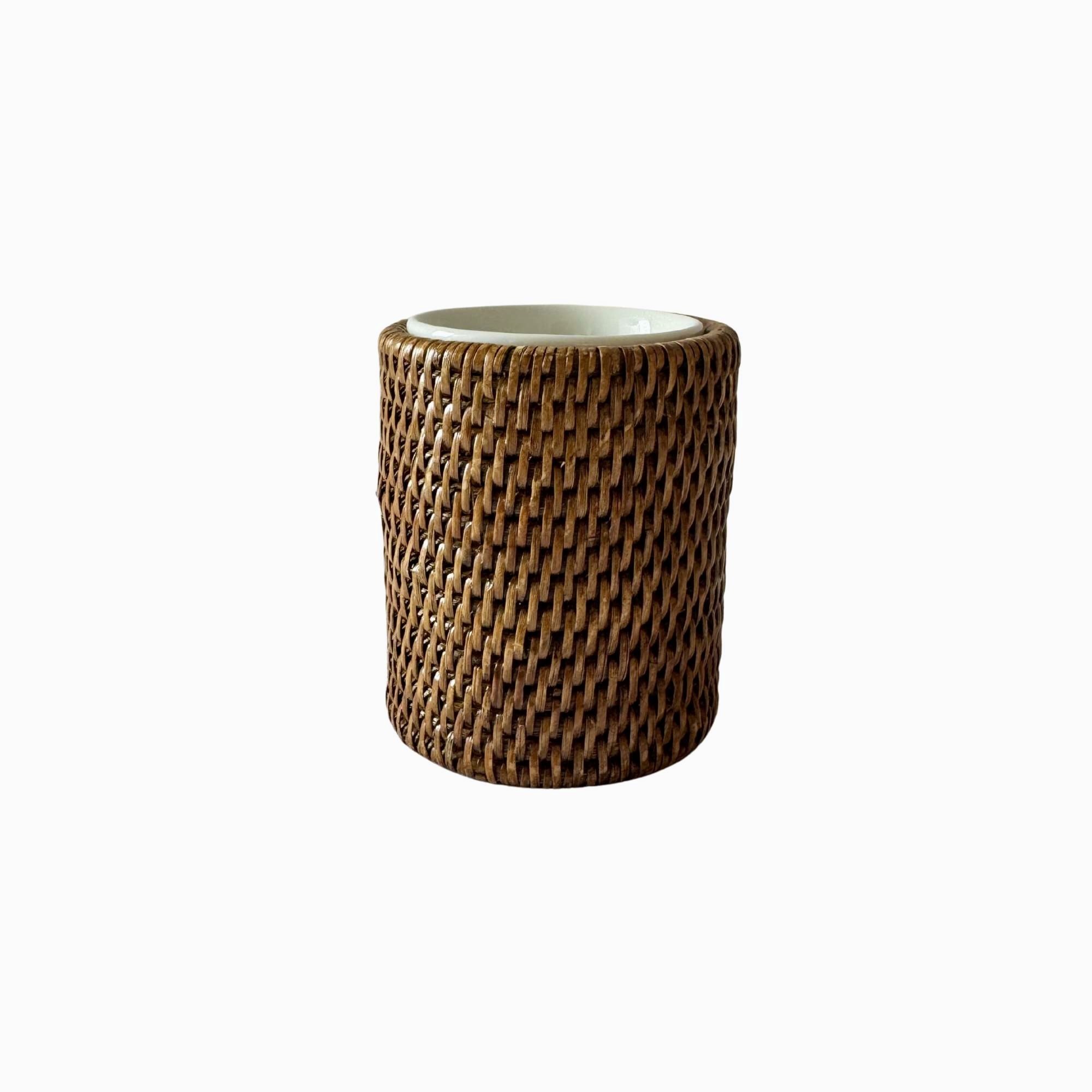 TH-N-HB-163 Rattan Toothbrush Holder 