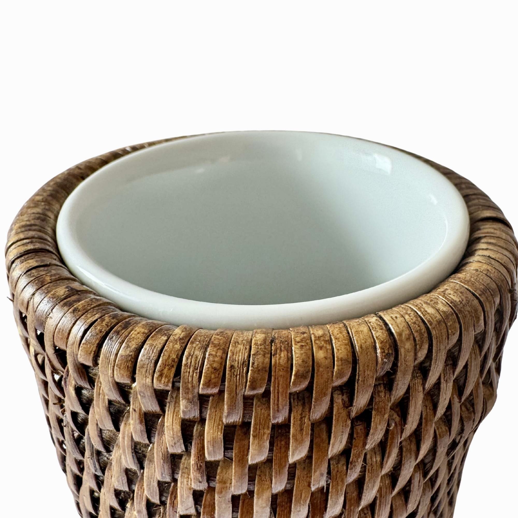 TH-N-HB-163 Rattan Toothbrush Holder 