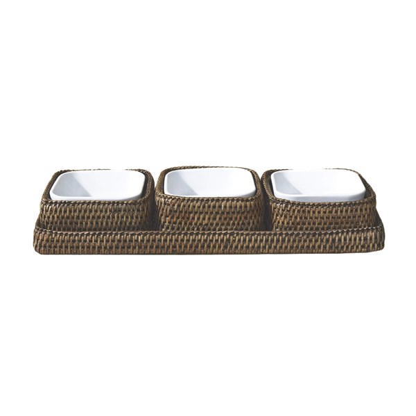 BST-N-MB-105 Rattan 3'lü Servis Seti 