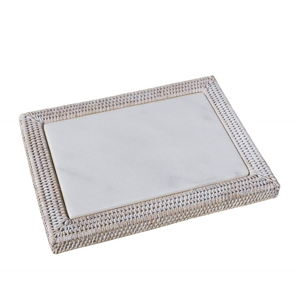 CPWM-N-2W-112 Dikdörtgen Rattan Peynir Tabağı 