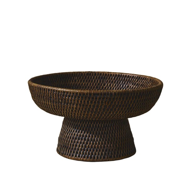 KZ-FB-N-DB-055 Minimal Rattan Meyve Kasesi 