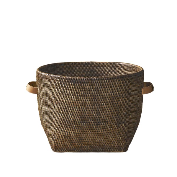 KZ-SB-N-MB-147 Kısa Geniş Rattan Sepet 